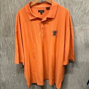 Christiana Creek Country Club Men's Vibrant Orange Polo Shirt - XXL